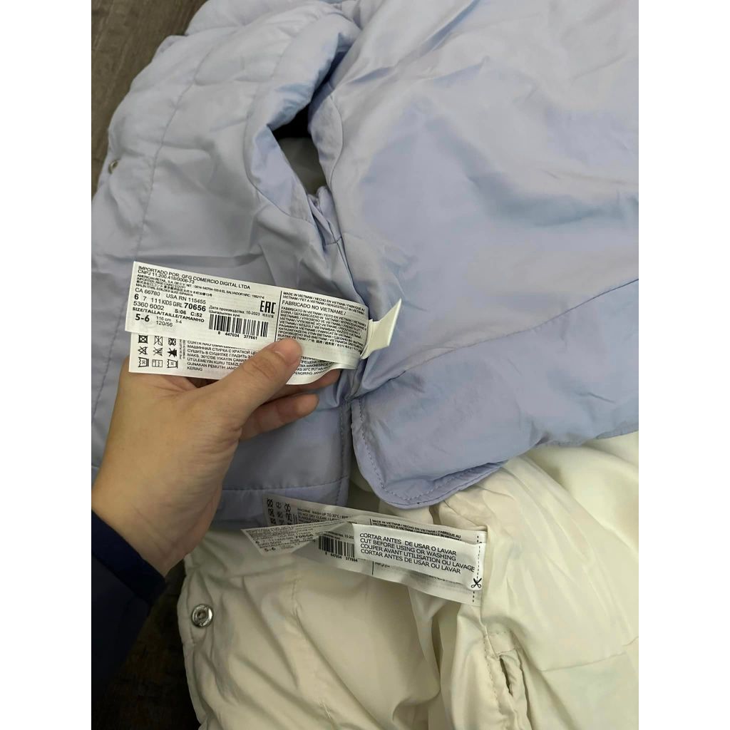 Áo gile phao hot trend mng bé gái