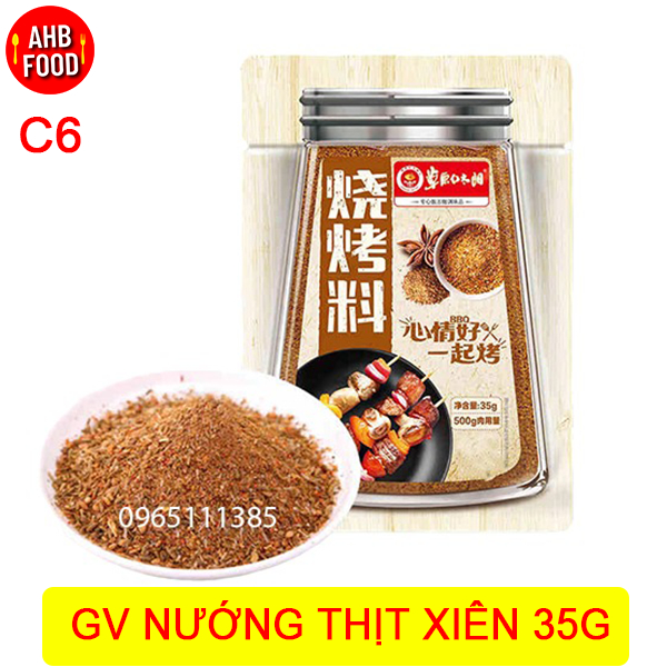 Gia vị Nướng Thịt Xiên 35g - Rắc nướng ngon