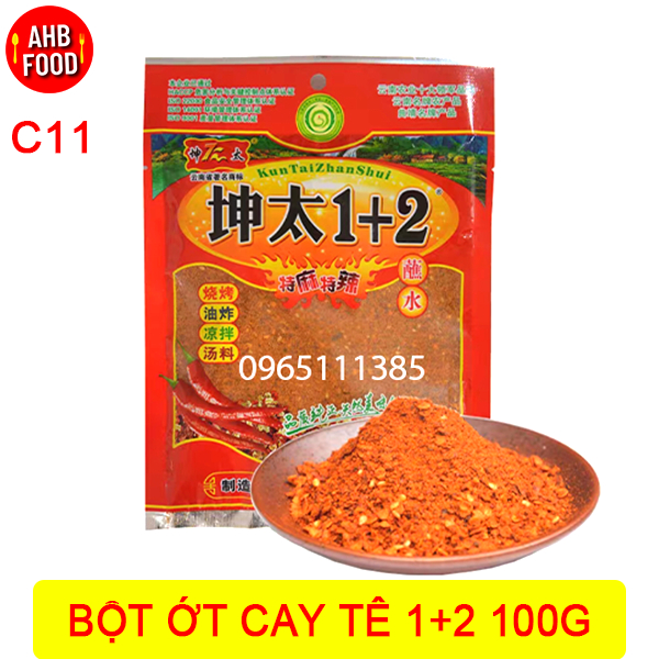 Bột Ớt Trộn Cay Tê 100g - Tẩm ướp nướng, rắc đồ ăn, pha đồ chấm