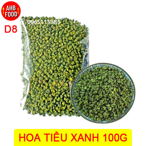Hoa Tiêu Xanh Tứ Xuyên 100g - Hạt tiêu, hạt tê