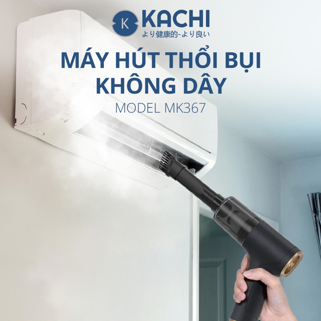 Máy Hút Thổi Bụi Không Dây MK367 kèm phụ kiện hút bụi