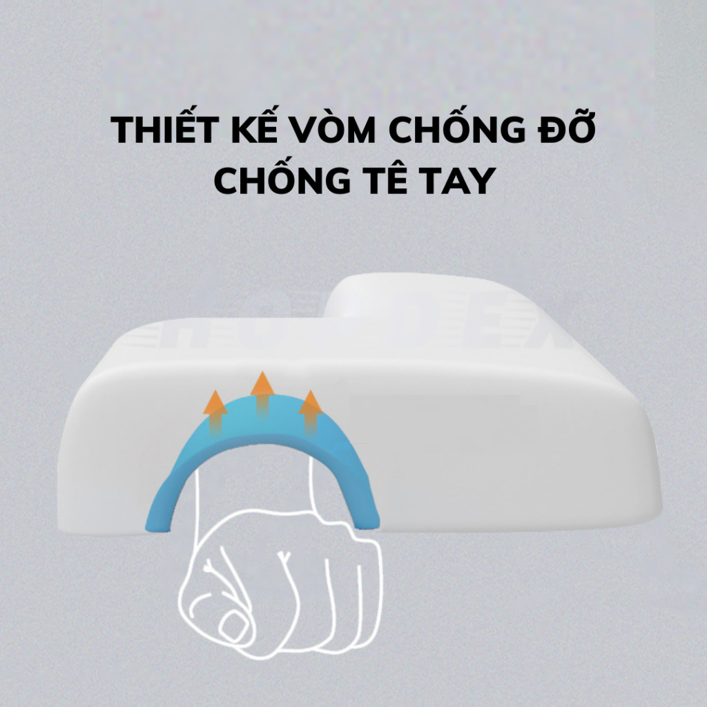 Gối Kê Tay Tình Yêu HOPDEX Cho Cặp Đôi Chống Tê Mỏi Tay Giúp Ngủ Ngon HƠn