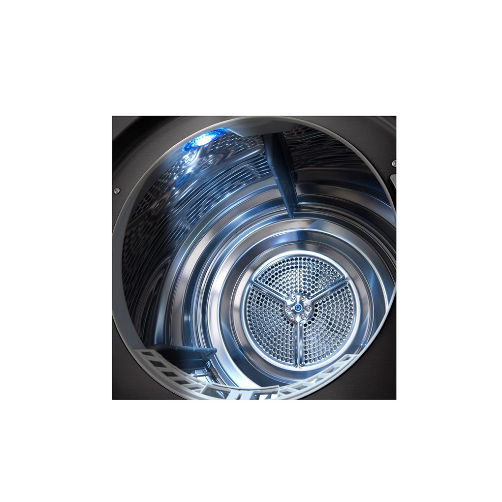 Máy sấy bơm nhiệt LG DVHP09B heatpumb màu đen, bảo hành 24 tháng chính hãng tại nhà