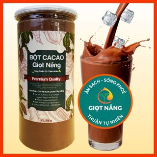 Bột cacao nguyên chất làm socola sạch nguyên liệu làm bánh giảm cân từ Nông Sản GIỌT NẮNG
