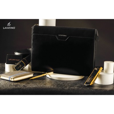 Ví Nam Cầm Tay BEVIS Clutch Da Bò Thật Cao Cấp Thiết Kế Sang Trọng Chính Hãng LAVATINO - CLB23