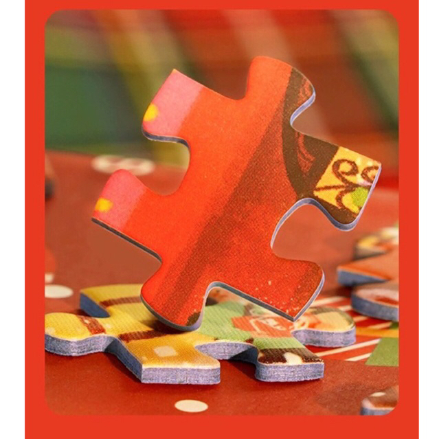 Xếp hình noel hãng Toi thành phố lãng mạn 1000 mảnh romantic city có hình cây thông noel giáng sinh