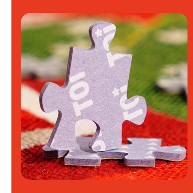 Xếp hình noel hãng Toi thành phố lãng mạn 1000 mảnh romantic city có hình cây thông noel giáng sinh