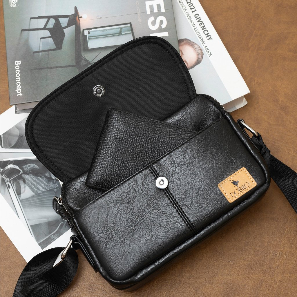 Túi Đeo Chéo,Túi Đeo Chéo Da Nam Thời Trang Phong Cách Hàn Quốc BG01