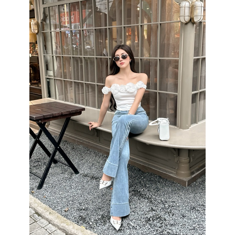 QUẦN JEAN BASS TRƠN B335 - l05242