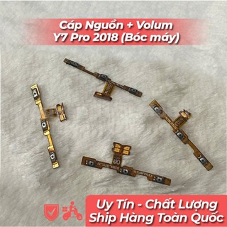 Cáp Nguồn + Volum Y7 Pro 2018 (Bóc máy)