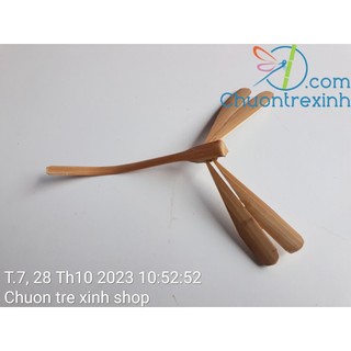 Bộ 10 Chuồn Chuồn Tre Mộc 12cm Chưa Sơn – DIY Tự Trang Trí, Đồ Thủ Công Chuồn Tre Xinh Shop