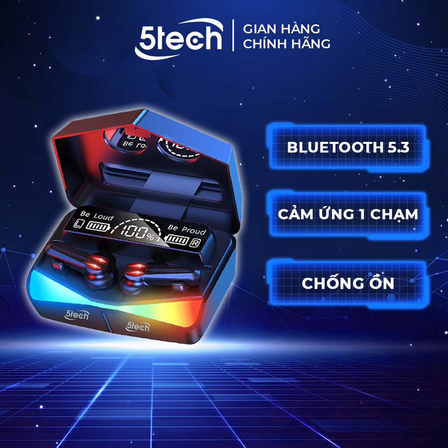 Tai nghe bluetooth gaming monster, tai phone không dây tích hợp sạc dự