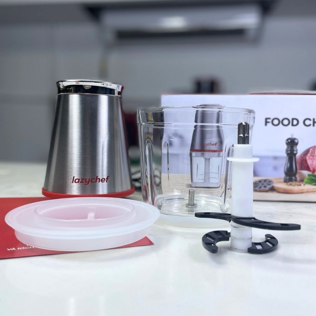 Máy xay thịt 3S Lazychef máy xay đa năng 0.6L công suất 300w