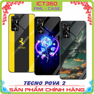 Ốp lưng kính Tecno Pova 2 - Nhận in ảnh theo yêu cầu