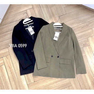 Áo vest blazer zr basic 2 màu vnxk an0599