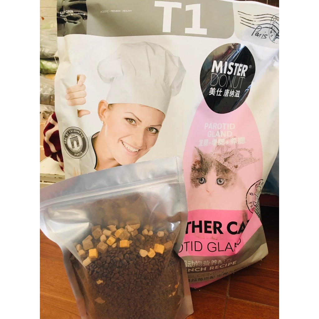 THỨC ĂN CAO CẤP CHO MÈO MISTER DONUT T1