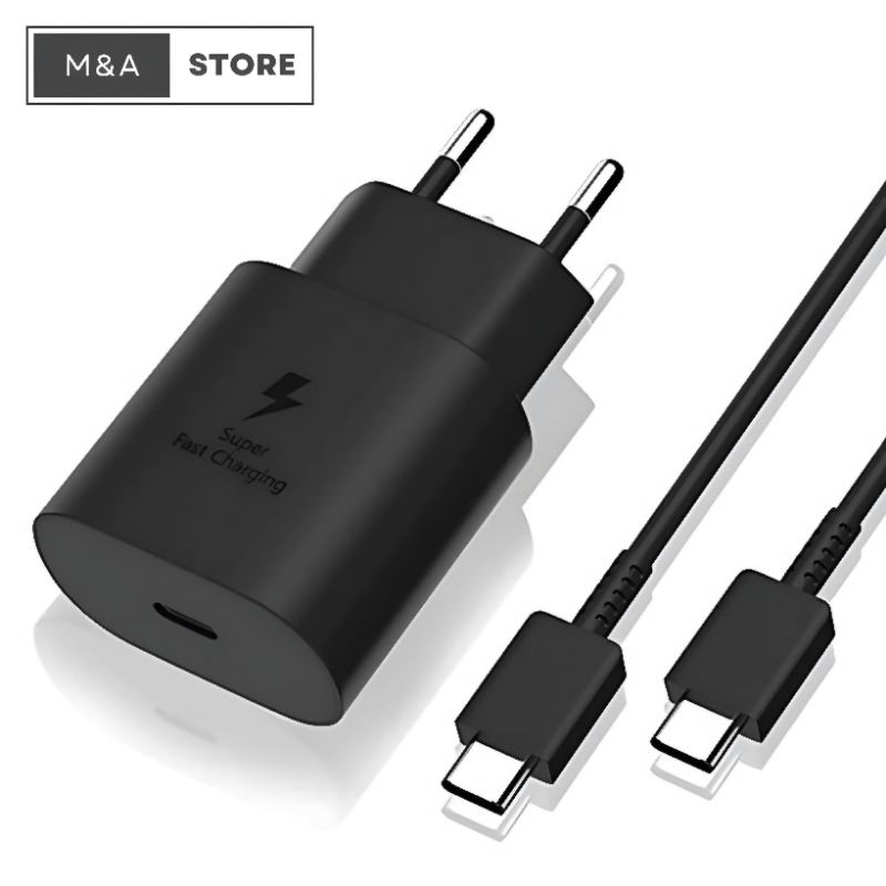 Combo Sạc Nhanh 25W TypeC To TypeC Cho các dòng Máy chân cắm typeC bảo hành 6 tháng