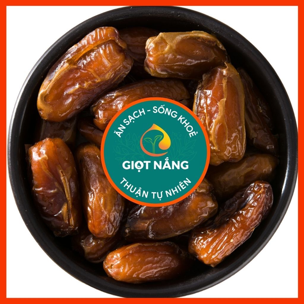 Chà là sấy lạnh dẻo ngon không đường tạo ngọt cho sữa hạt ăn vặt mẹ bầu ăn kiêng từ Nông sản Giọt Nắng