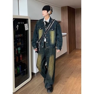 Áo Khoác Jean Nam ALLENSTORE Cao Cấp, Phom Unisex, Cá Tính, Phong Cách Năng Động AL123