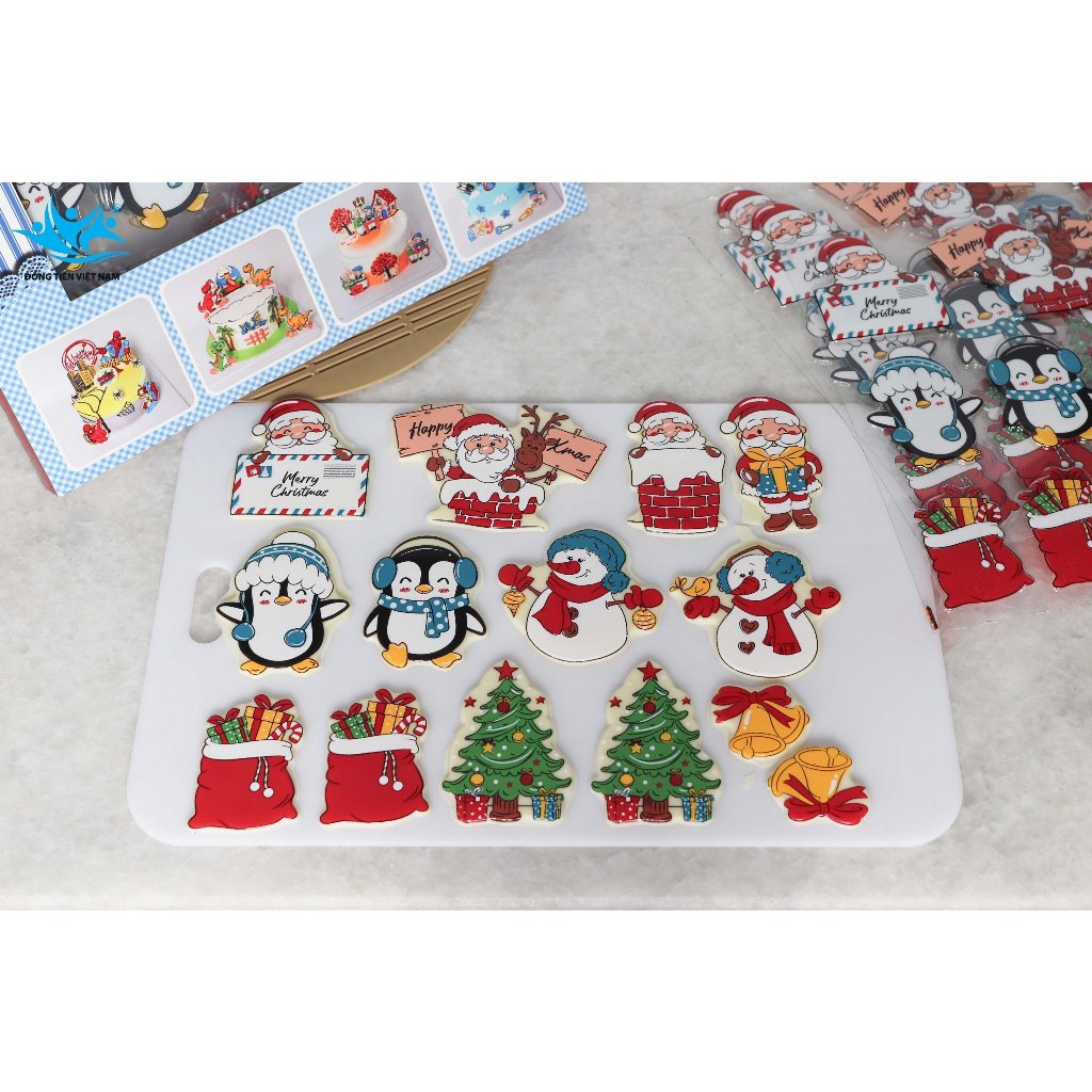KHUÔN IN HÌNH NOEL- 5 mẫu