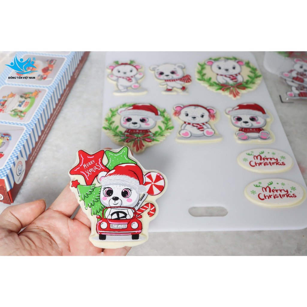 KHUÔN IN HÌNH NOEL- 5 mẫu