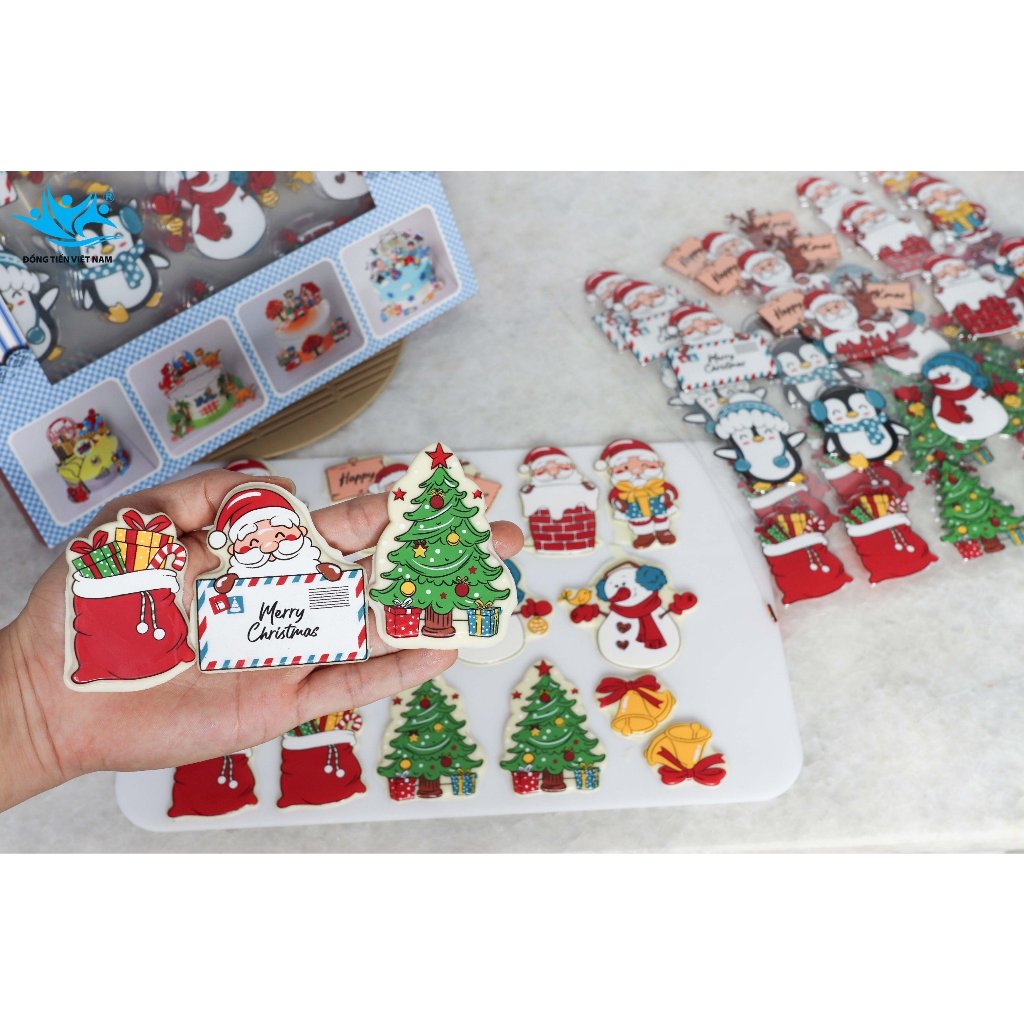 KHUÔN IN HÌNH NOEL- 5 mẫu