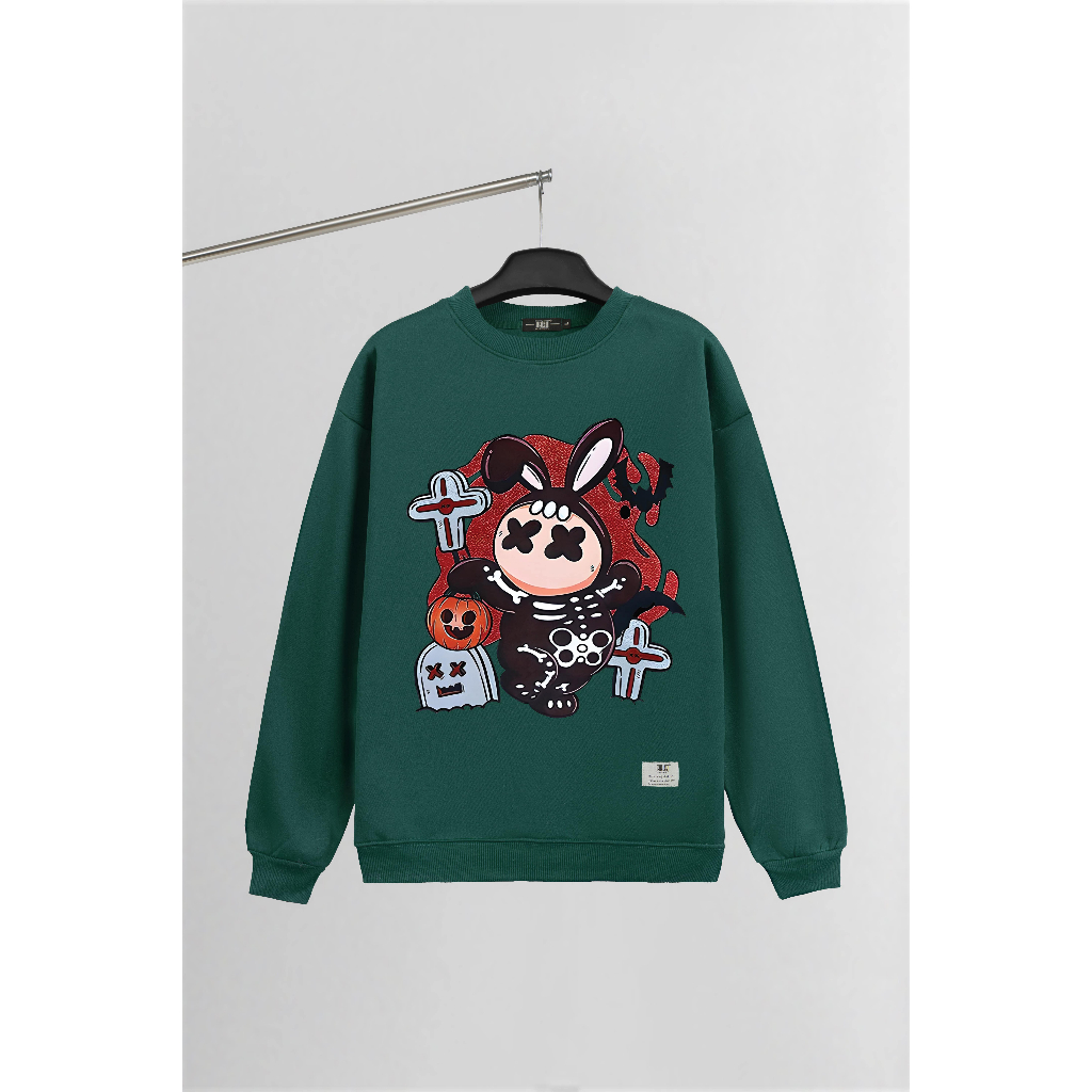 Áo Sweater Unisex HALEY HD437 Nam Nữ Dài Tay Form Rộng Phong Cách Trẻ Trung Chất Vải Nỉ Bông Ấm Áp Mềm Mịn