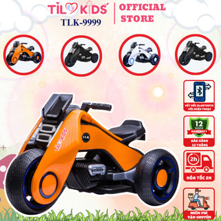 Xe máy điện trẻ em TILO KIDS TLK-9999 cho bé trai và bé gái phân khối lớn với hệ thống đèn nhạc siêu đẹp