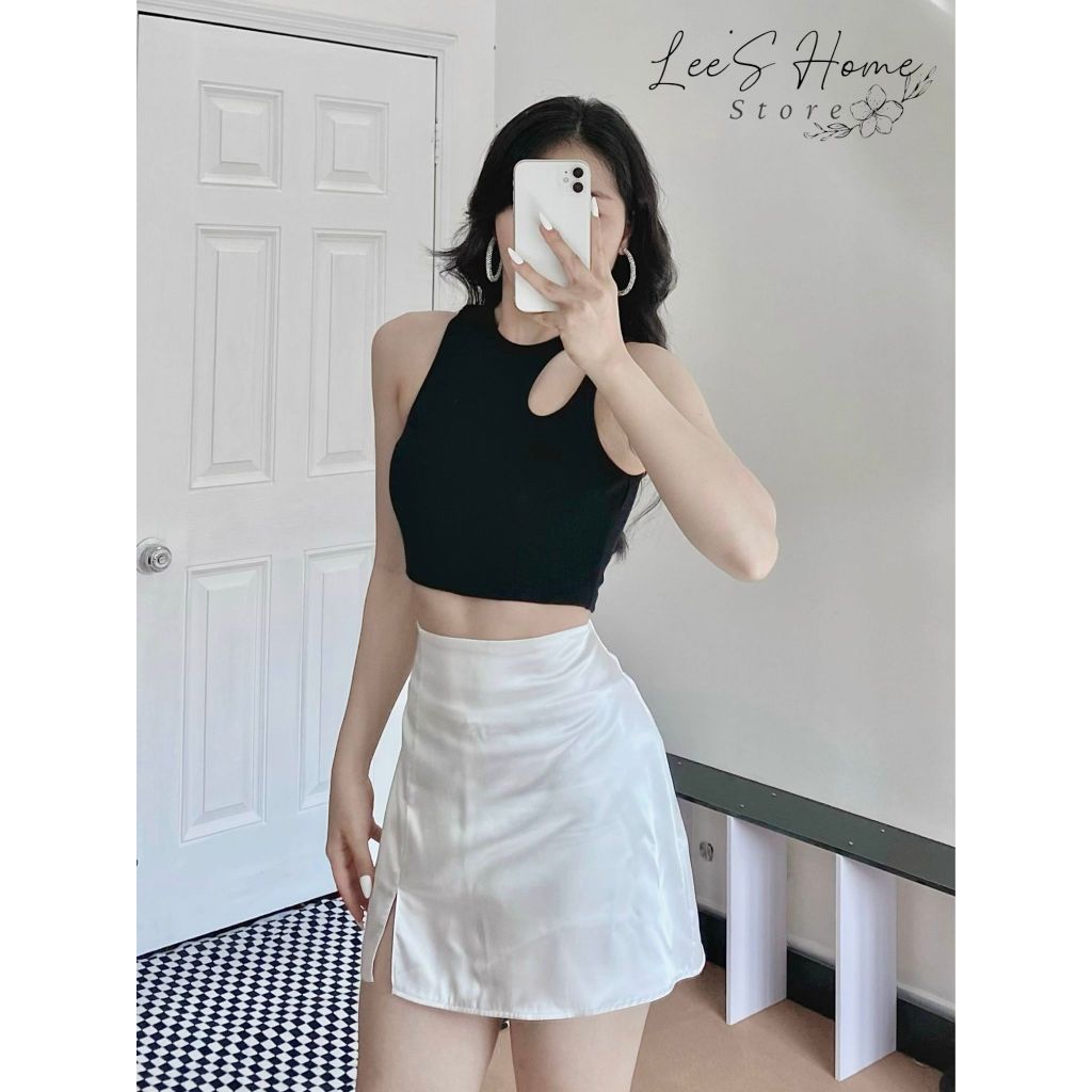 Áo Croptop Khoét Vai A022