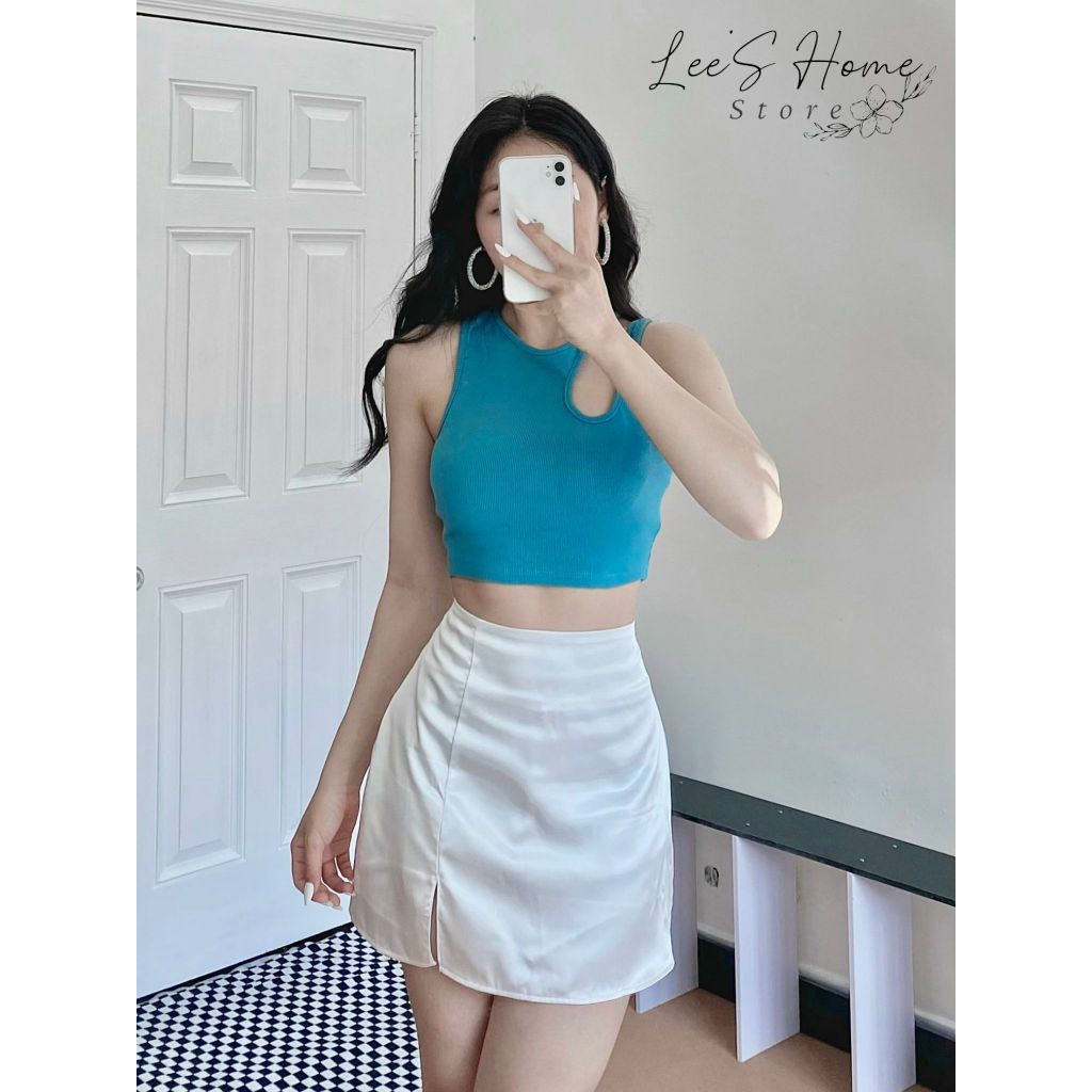 Áo Croptop Khoét Vai A022