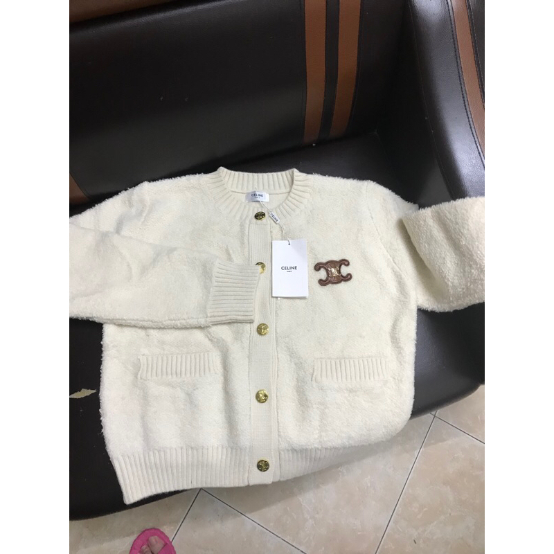 Áo len cei line cổ tròn cao cấp
