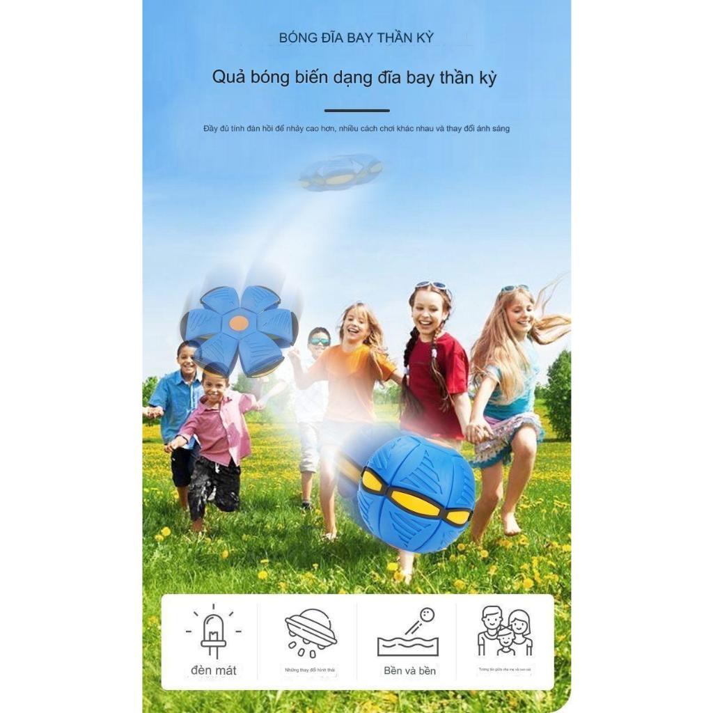 Bóng ma thuật tự nảy biến hình ufo giá rẻ phát sáng có đèn cho bé tăng cường vận động Fullbaby