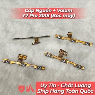 Cáp Nguồn + Volum Y7 Pro 2018 (Bóc máy)