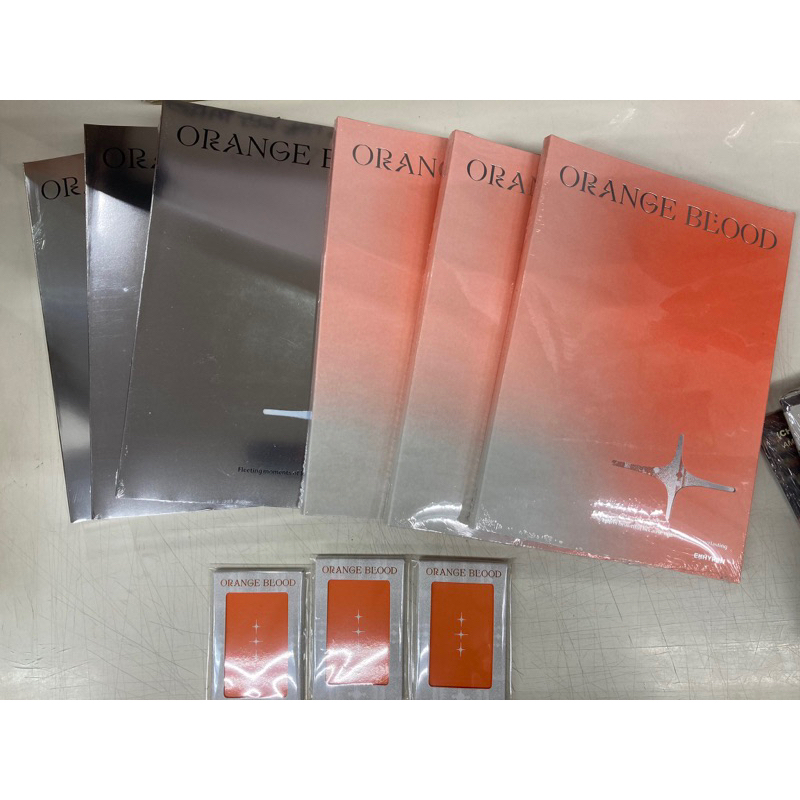 Album ENHYPEN - ORANGE BLOOD chọn ver