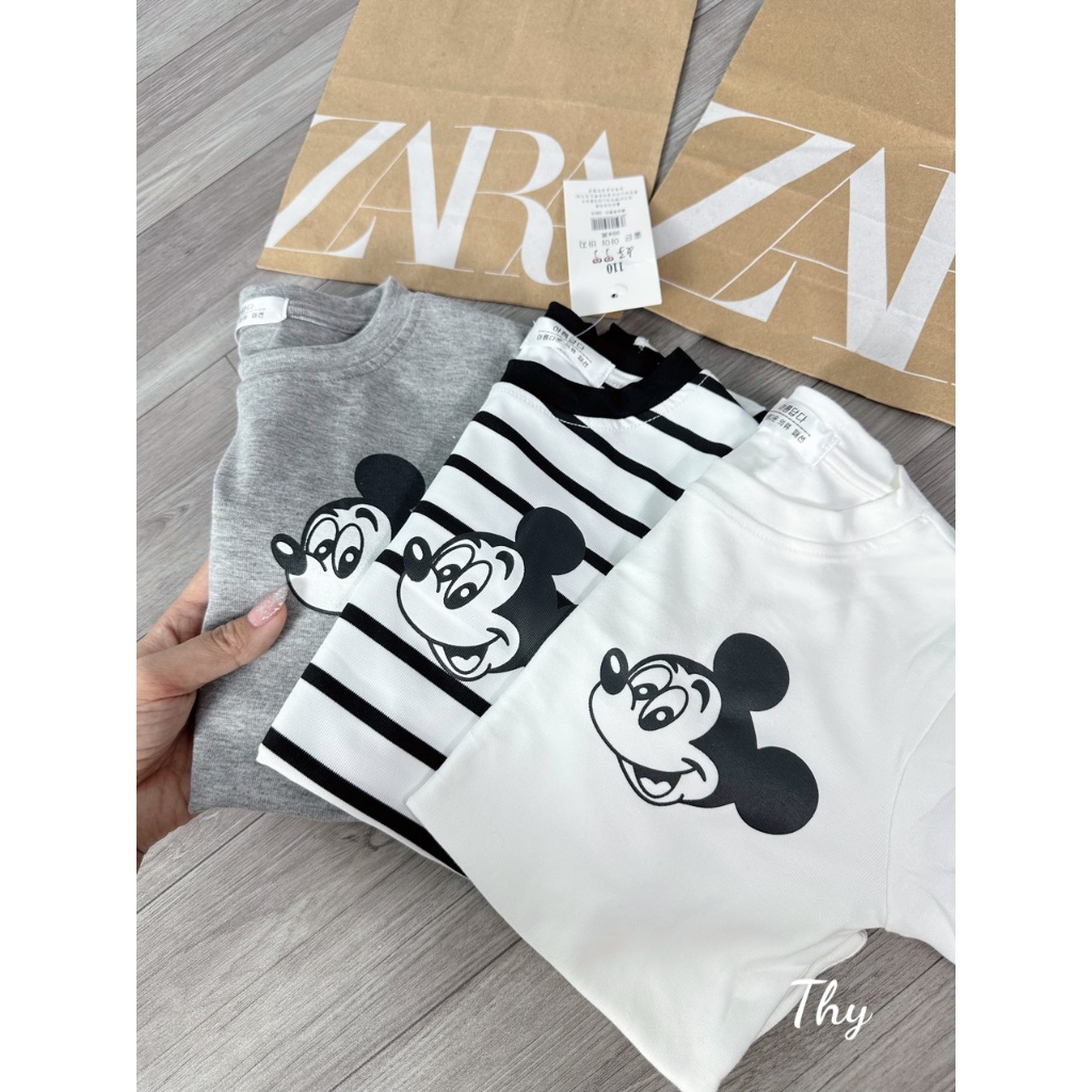 SET 3 ÁO ZIP MICKEY CHO BÉ