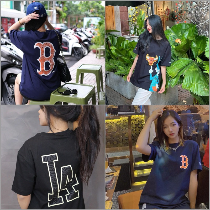ÁO NEW ERA x MLB LA DODGERS CHÍNH HÃNG * ÁO THUN NEW ERA NEW YORK YANKEES T-SHIRT