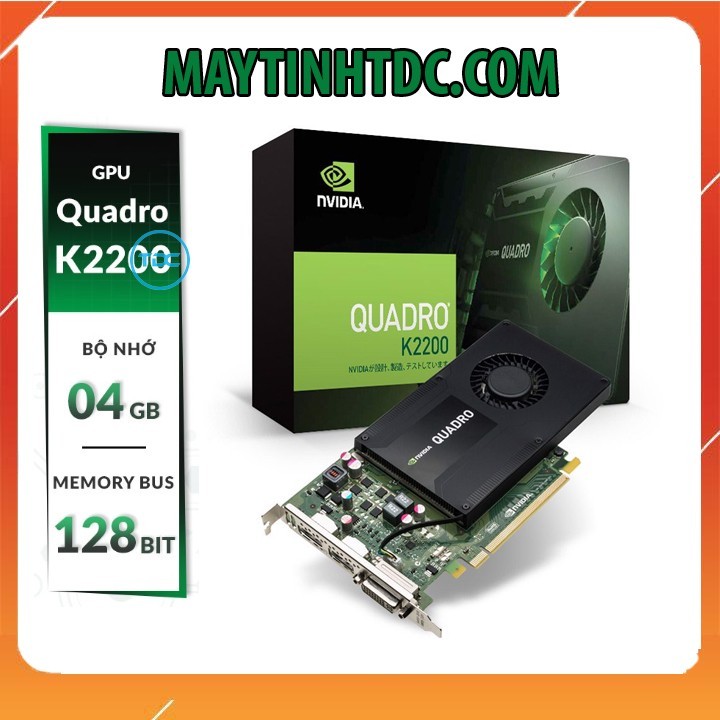 Card màn hình rời Quadro K2200 4GB, K2000, K620, quadro 600 hàng tháo máy , nguyên bản. | BigBuy360 - bigbuy360.vn