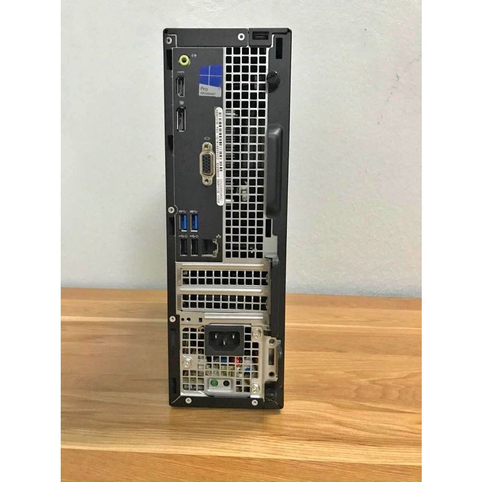 Máy tính để bàn Dell Optiplex SFF Core i7 | RAM 16GB | SSD 256GB.Tặng usb wifi. Hàng Nhập Khẩu.