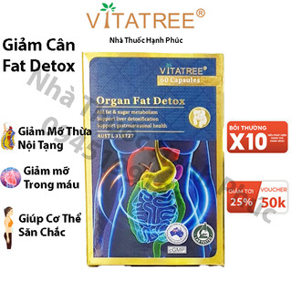 Thải độc mỡ nội tạng Vitatree Organ Fat Detox
