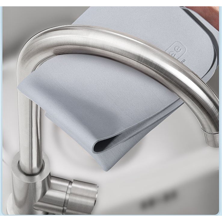 Khăn lau bể cá, khăn lau mặt kính bể cá cảnh không xù lông, bám lông - không xước kính