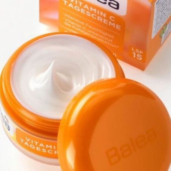 ⭐⭐⭐⭐⭐✨Kem Dưỡng Da Balea Vitamin C Giúp Da Trắng Sáng, Đều Màu, 50ml Bảo Vệ Da Và Tăng Sản Sinh Collagen✨✨✨✨v