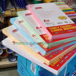 Xấp 100 tờ bìa giấy a4 grand 160gsm