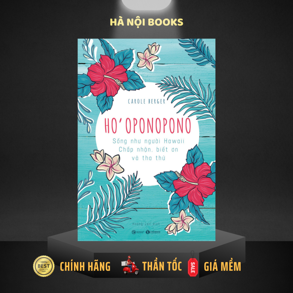 Sách - Ho'oponopono: Sống như người Hawaii - Chấp nhận, biết ơn và tha thứ - Thái Hà Books