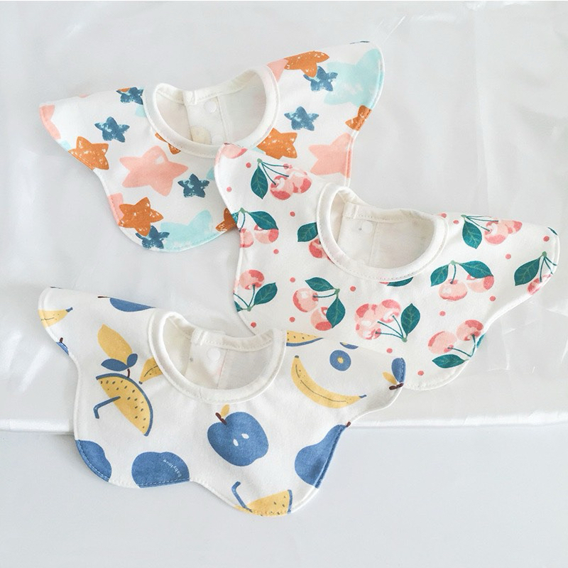 Yếm hoa cotton đẹp set 3 cái