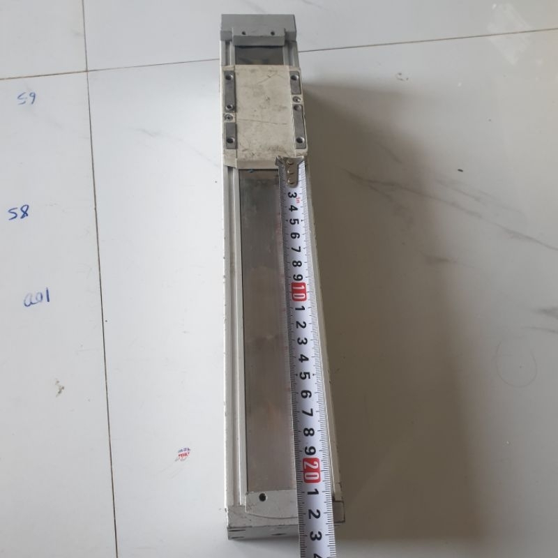 Trục z combo festo ray trượt 15 bước 10 dài 370 hành trình 200 chế hàn gọt cell pin nặng 2kg6