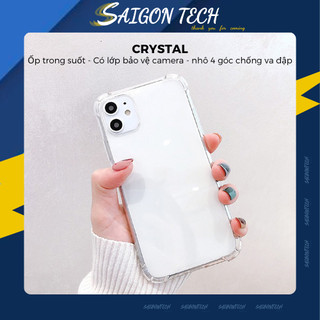 Ốp Lưng Điện Thoại Trong Suốt Chống Sốc 6/6s/6splus/7/8/7plus/8plus/x/xs/xr/xsmax/11/12/13/14/15/plus/pro/max/promax