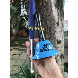 Combo: que chỉ bảng + chuông lắc