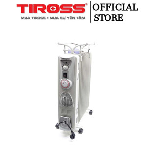 Máy sưởi dầu 11 thanh tiross ts920 - có hẹn giờ - hàng chính hãng