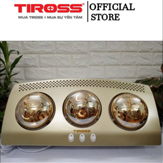 Đèn Sưởi Nhà Tắm Tiross TS9292, 3 Bóng, 825W, Hàng Chính Hãng, Bảo Hành 12 Tháng