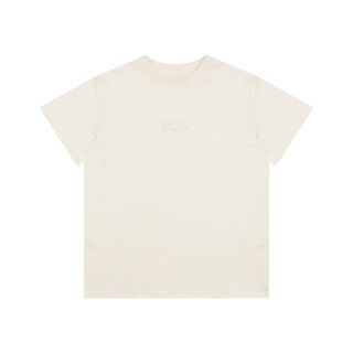 Áo thun swe unisex form baby tee type baby tee - kem
